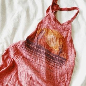sunset halter shirt || target